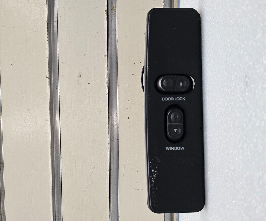 91-94 Ford Explorer Right Front Passenger Window Door Lock Switch Assembly Black