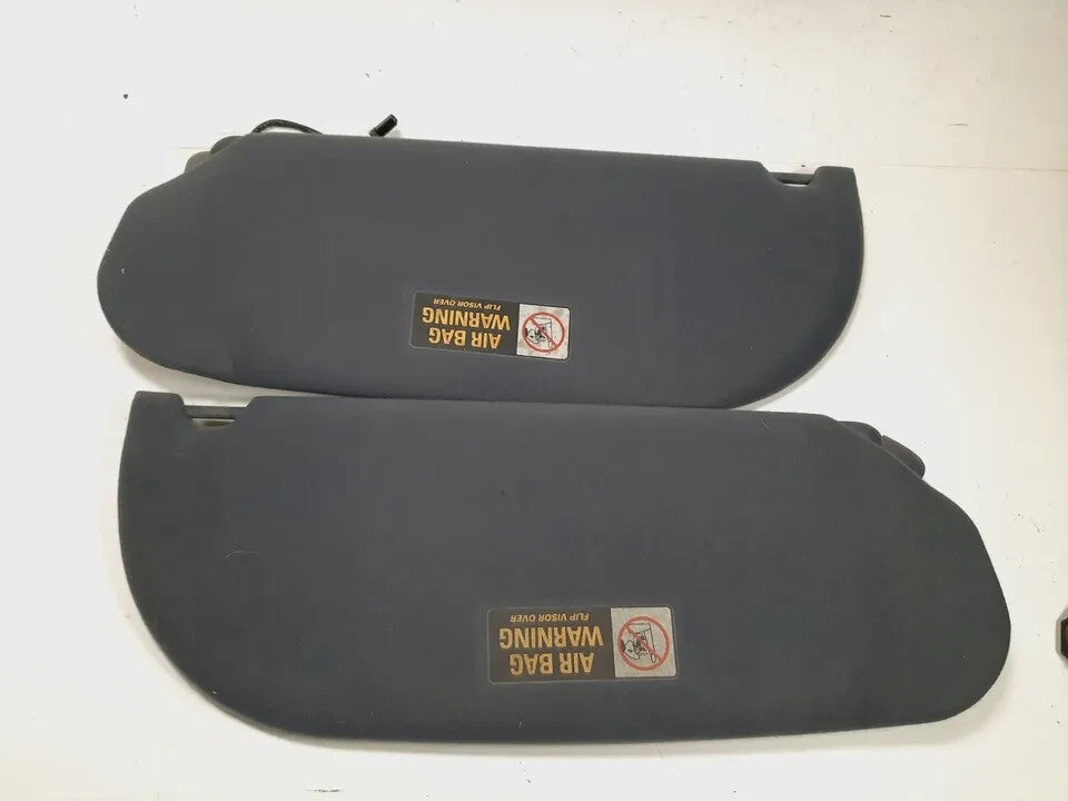 🔥98-02 Lincoln Town Car Sun Visor Sun Shade Driver Passenger Mirror Cloth OEM