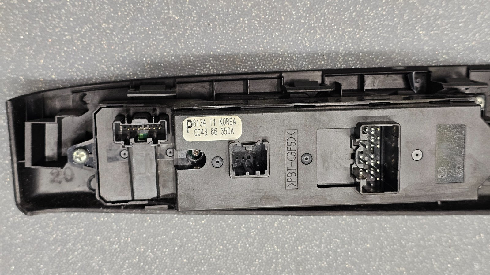 🔥06-10 Mazda 5 Left Driver Master Window Door Control Switch Mirror Lock Black