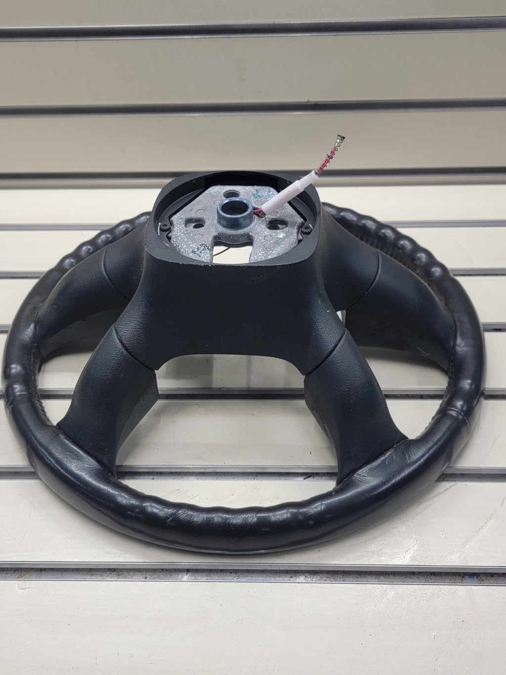 🔥03-06 SILVERADO SIERRA YUKON TAHOE SUBURBAN STEERING WHEEL LEATHER BLACK