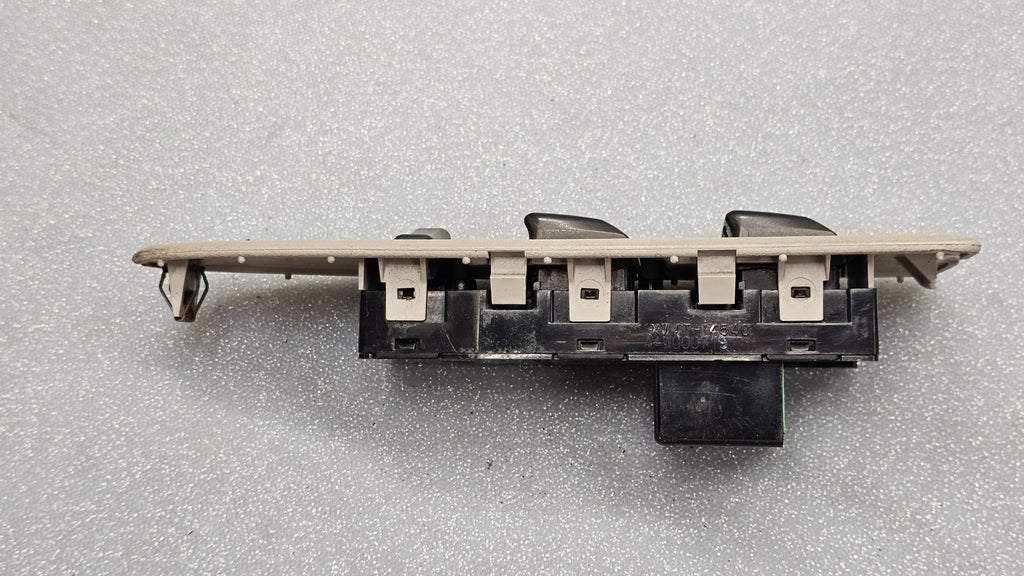 🔥00-02 Lincoln LS Front Left Driver Door LH Master Window Switch Bezel Tan OEM