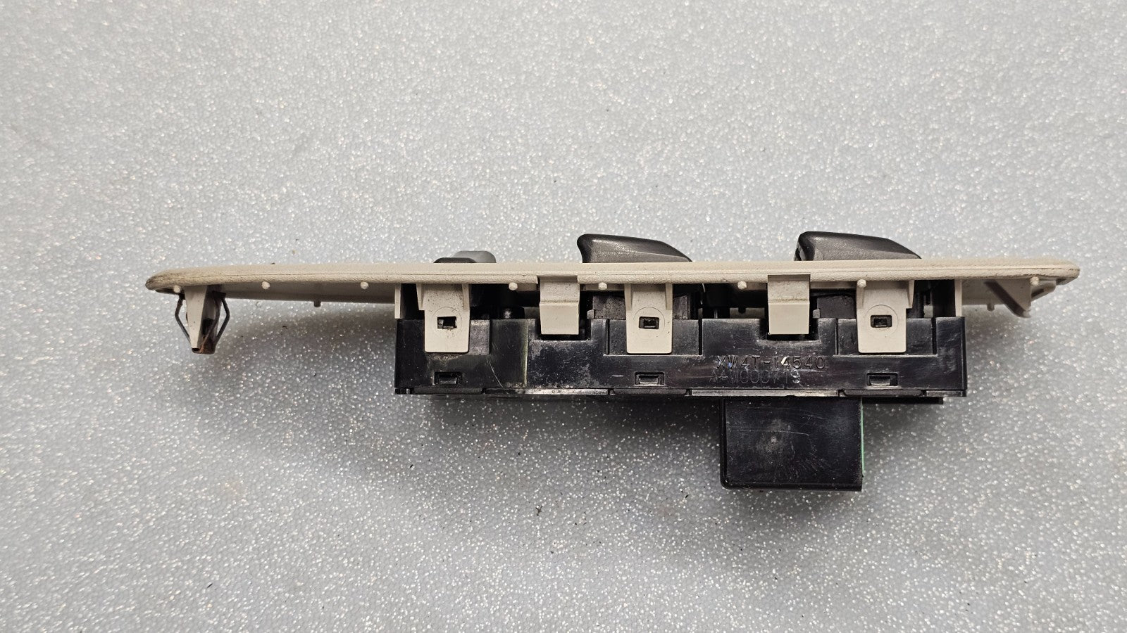 🔥00-02 Lincoln LS Front Left Driver Door LH Master Window Switch Bezel Tan OEM