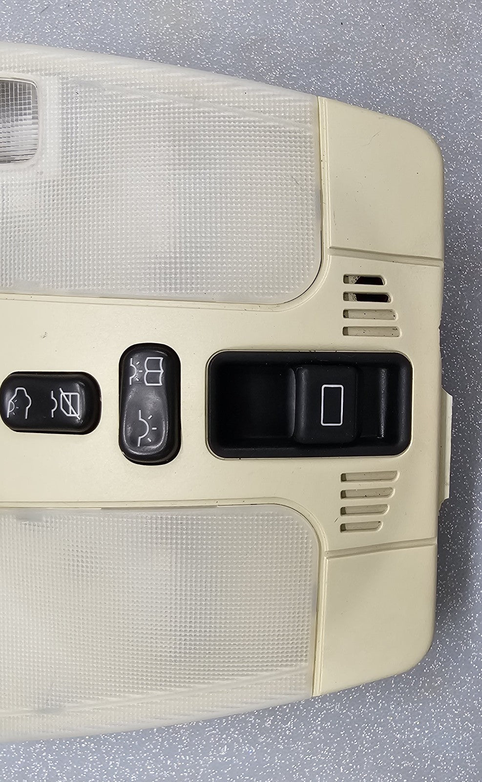 🔥95-97 A16 Mercedes Benz E300 E320 E420 W210 FRONT DOME LIGHT LAMP OEM Tan