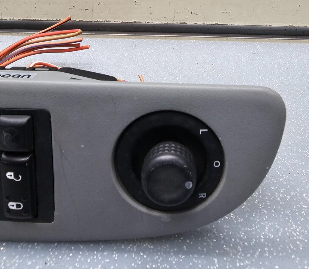 11-14 Chrysler 200 Compass Dakota Left Driver Master Power Window Switch Silver