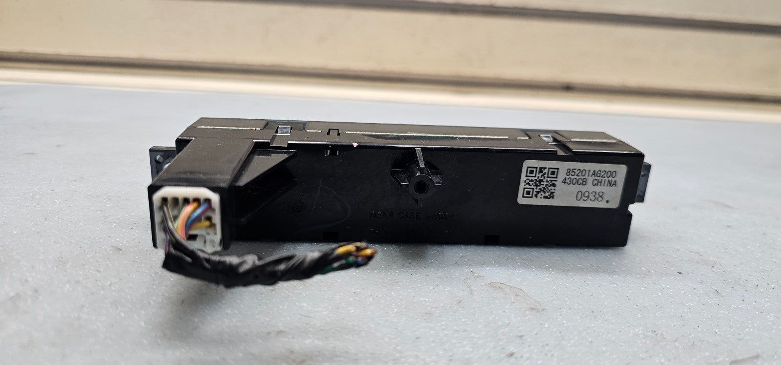 🔥07-09 SUBARU LEGACY OUTBACK DIGITAL CENTER DASH AUTO CLOCK ASSEMBLY BLACK