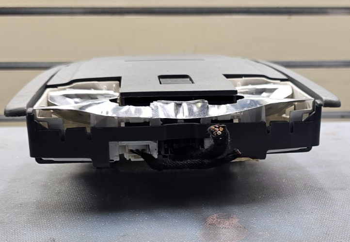 🔥07-19 EDGE TAURUS F150 FRONT OVERHEAD CONSOLE DOME LIGHT STORAGE ASSEMBLY GRAY