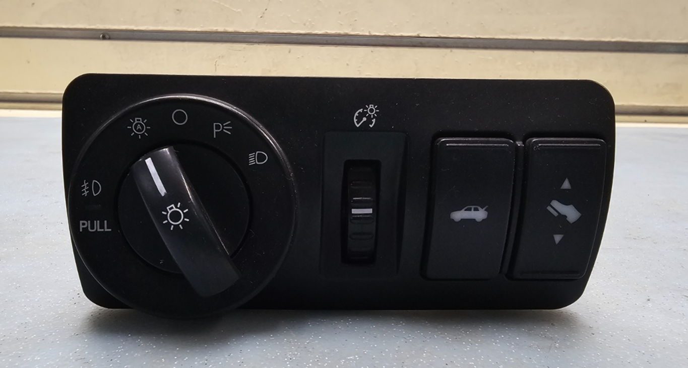 🔥05-07 Five Hundred Taurus Montego Fog Headlight Lamp Dimmer Trunk Switch Black
