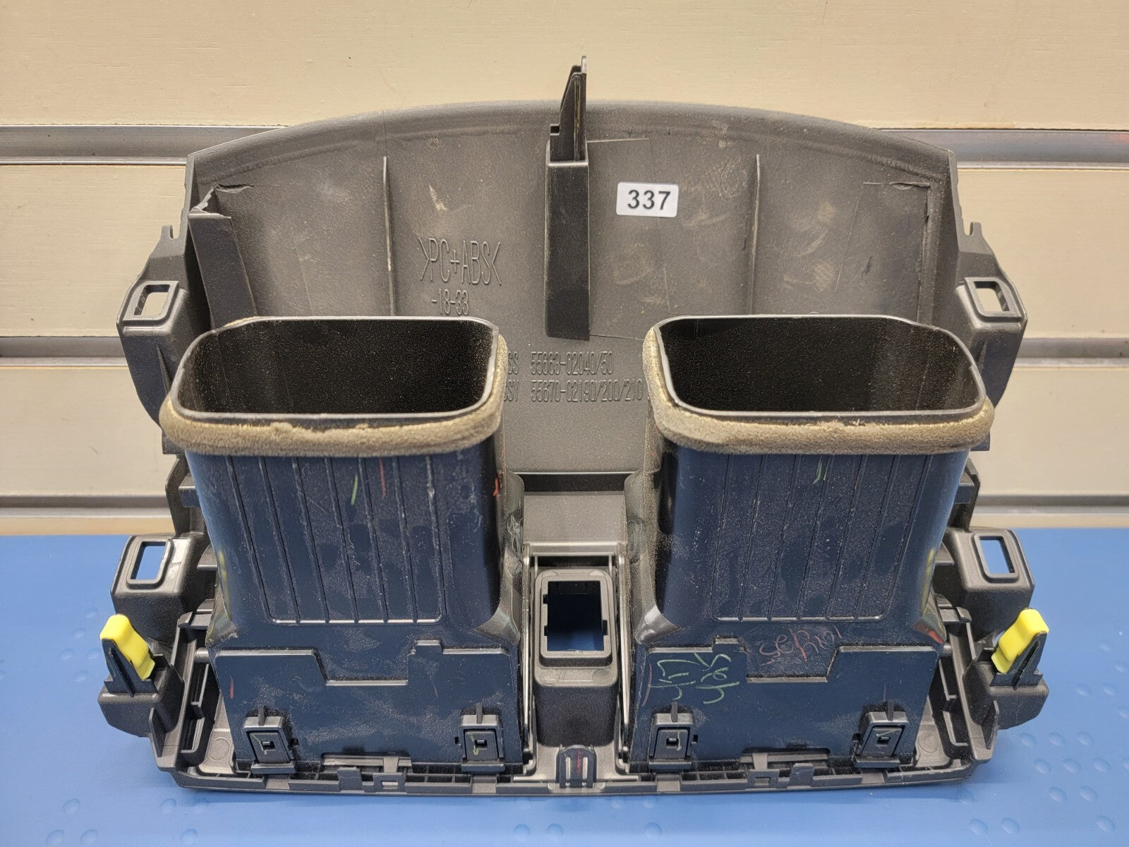 🔥09-11 Toyota COROLLA Center Dash BEZEL A/C Heater Air Vent Trim GRAY