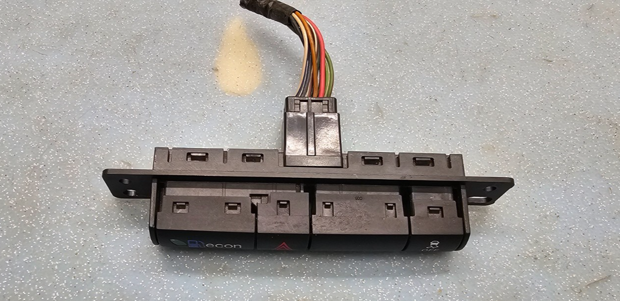 🔥12-20 Dodge Grand Caravan Instrument Panel Switch Genuine BLACK OEM