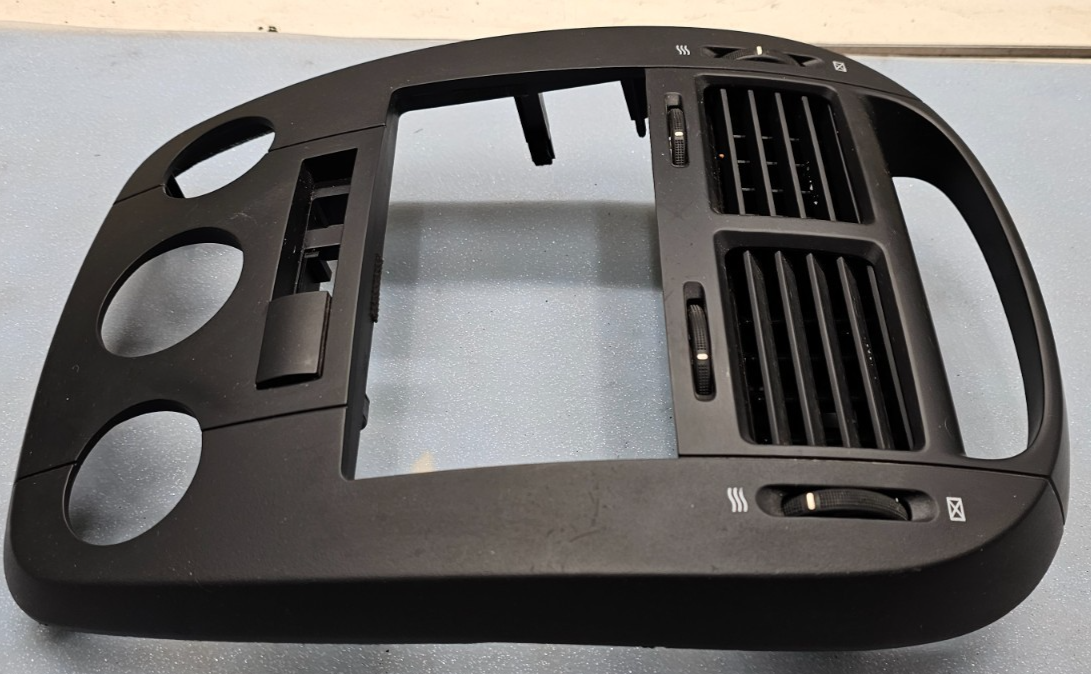 🔥07-09 Spectra Center Dash Radio Stereo Display Climate Trim Panel Bezel Black
