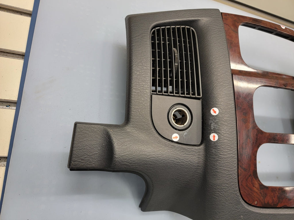 🔥2002-2005 Dodge Ram Climate Radio Control A/C Heat Dash Vents WOODGRAIN Bezel