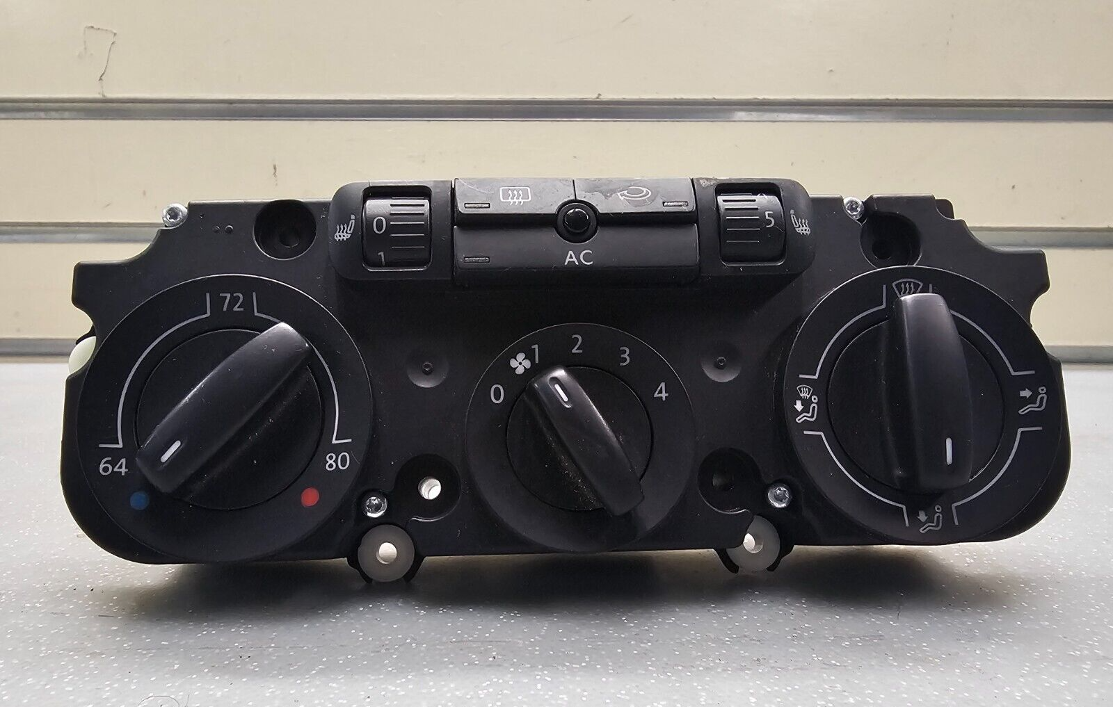 🔥05-09 JETTA PASSAT GOLF DASH AC HEATER CLIMATE TEMPERATURE CONTROL CONDITIONER