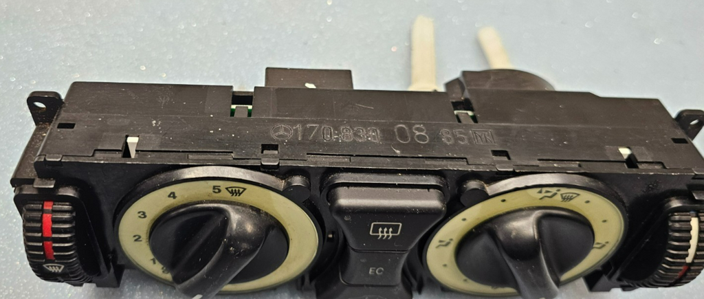 🔥97-04 Mercedes R170 SLK230 SLK320  AC Heater Climate Control Unit OEM BLACK