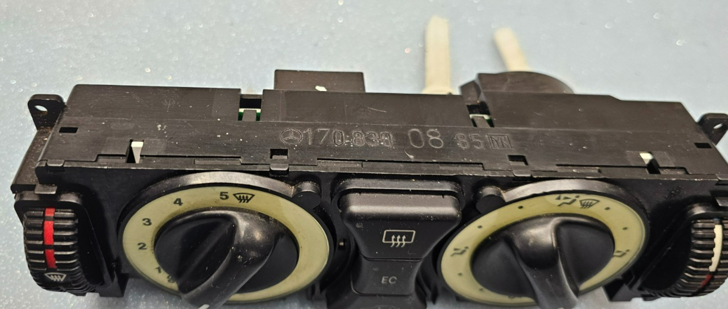 🔥97-04 Mercedes R170 SLK230 SLK320  AC Heater Climate Control Unit OEM BLACK