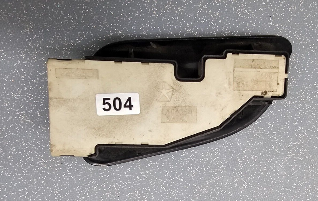 🔥98-01 Dodge RAM 1500 2500 Front Left Driver Power Window Switch BLACK WS10