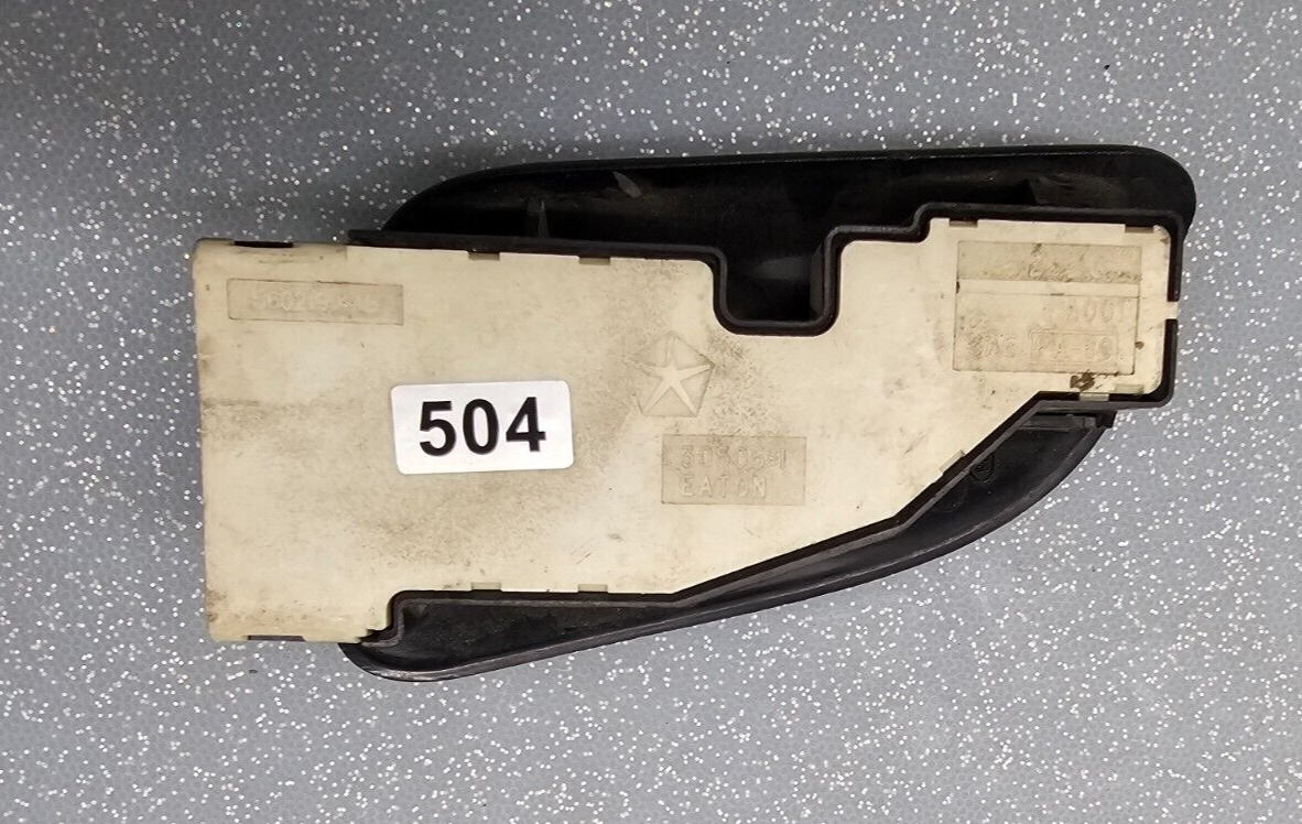 🔥98-01 Dodge RAM 1500 2500 Front Left Driver Power Window Switch BLACK WS10
