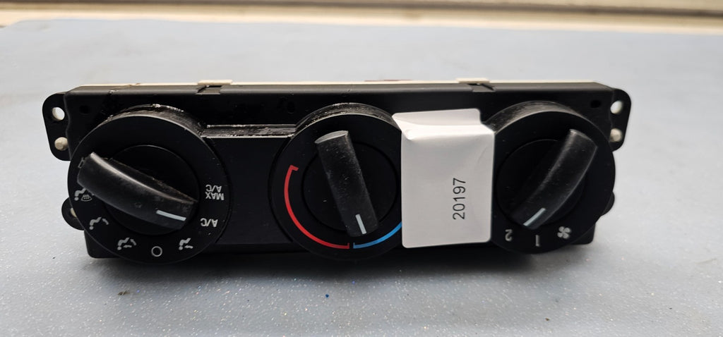 🔥05-07 Ford F250 F350 Dash AC A/C HVAC Heater Temperature Climate Control Black