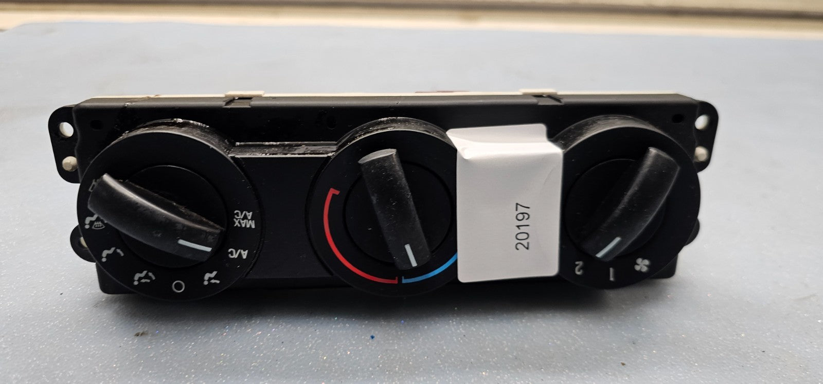 🔥05-07 Ford F250 F350 Dash AC A/C HVAC Heater Temperature Climate Control Black