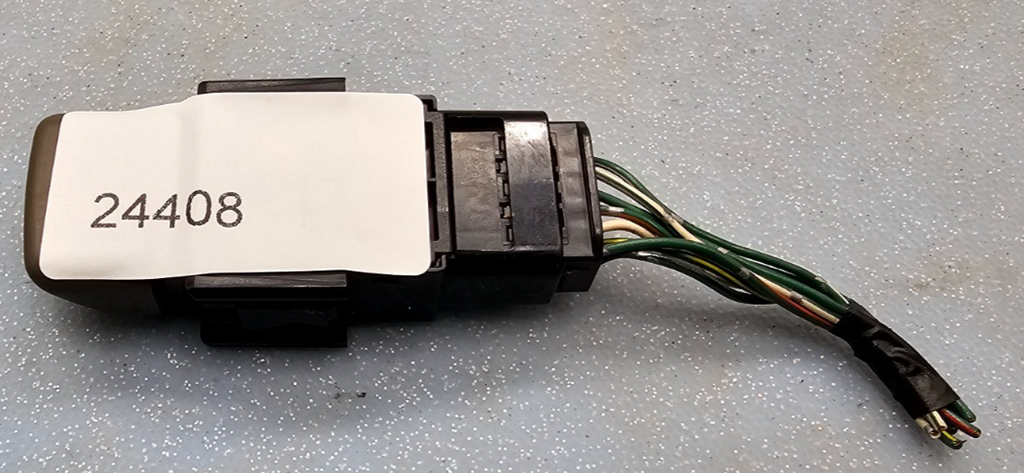 98-02 COROLLA 05-10 AVALON HAZARD EMERGENCY LIGHT SWITCH DRIVER ASSEMBLY DK TAN