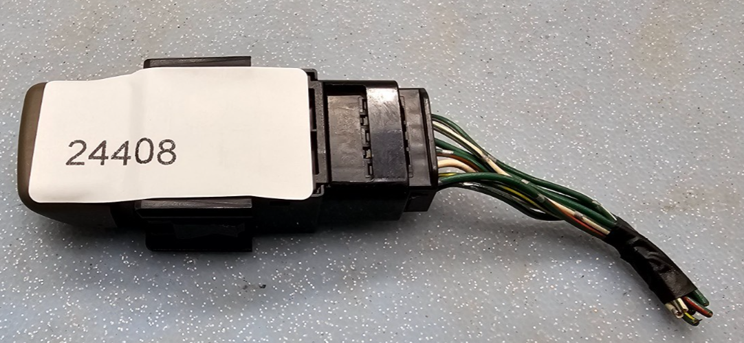 98-02 COROLLA 05-10 AVALON HAZARD EMERGENCY LIGHT SWITCH DRIVER ASSEMBLY DK TAN
