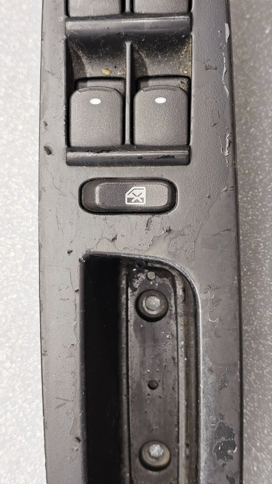 🔥07-09 Saturn Aura Left Driver Master Power Door Window Switch Assembly Black