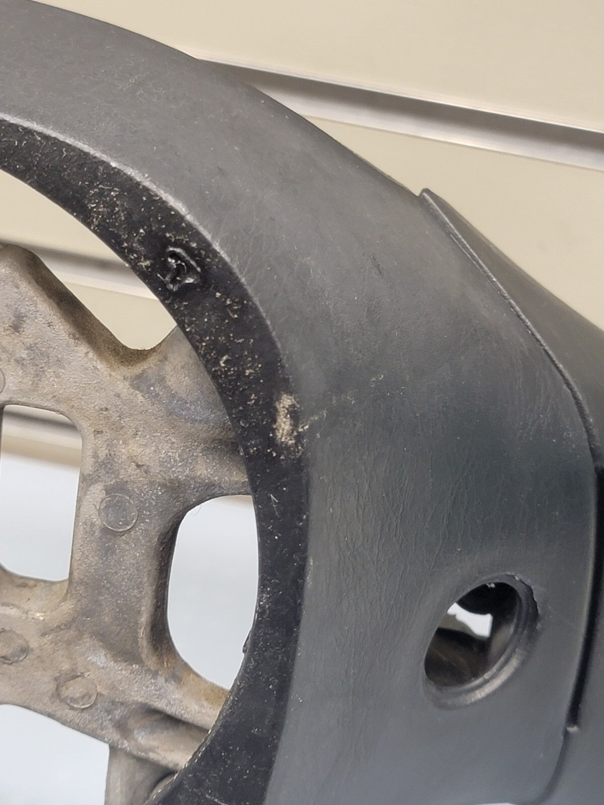 🔥1997-2003 Ford F-150 rubber Steering Wheel Cruise Dash black