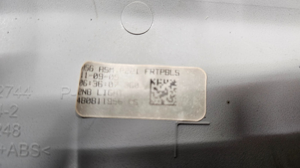 🔥04-08 Ford F150 Overhead Console Center Dome Map Light Storage Roof Rail GRAY
