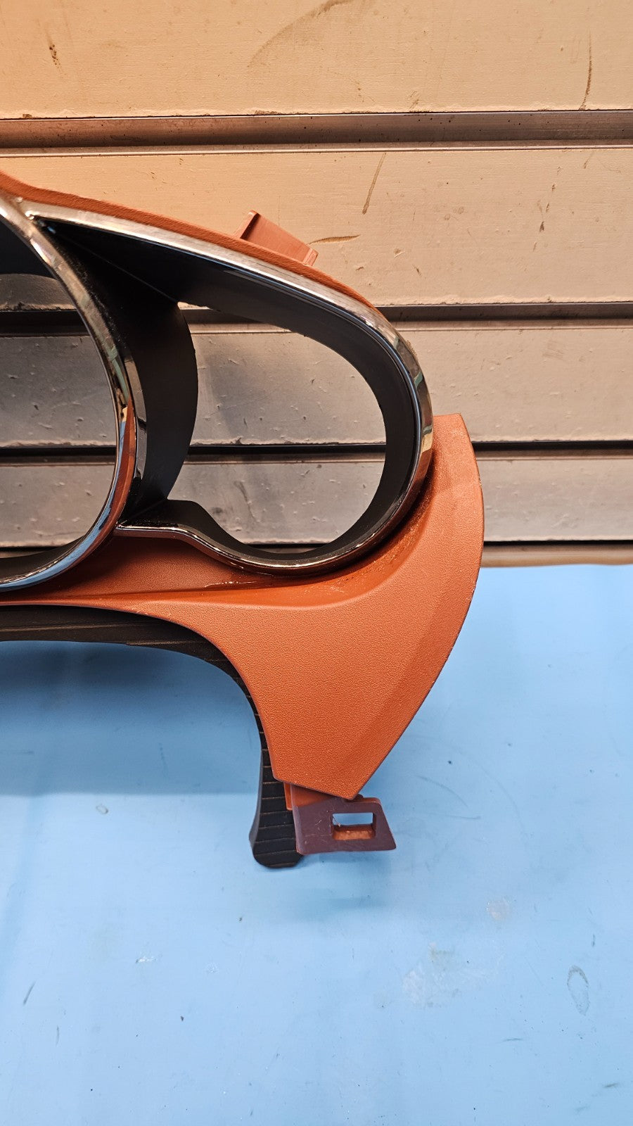 🔥08-12 Chevry Malibu Dash Instrument Cluster Speedometer Bezel Panel Orange