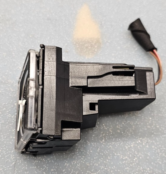 🔥12-15 VW PASSAT DASH HAZARD SWITCH WITH CLOCK BLACK OEM