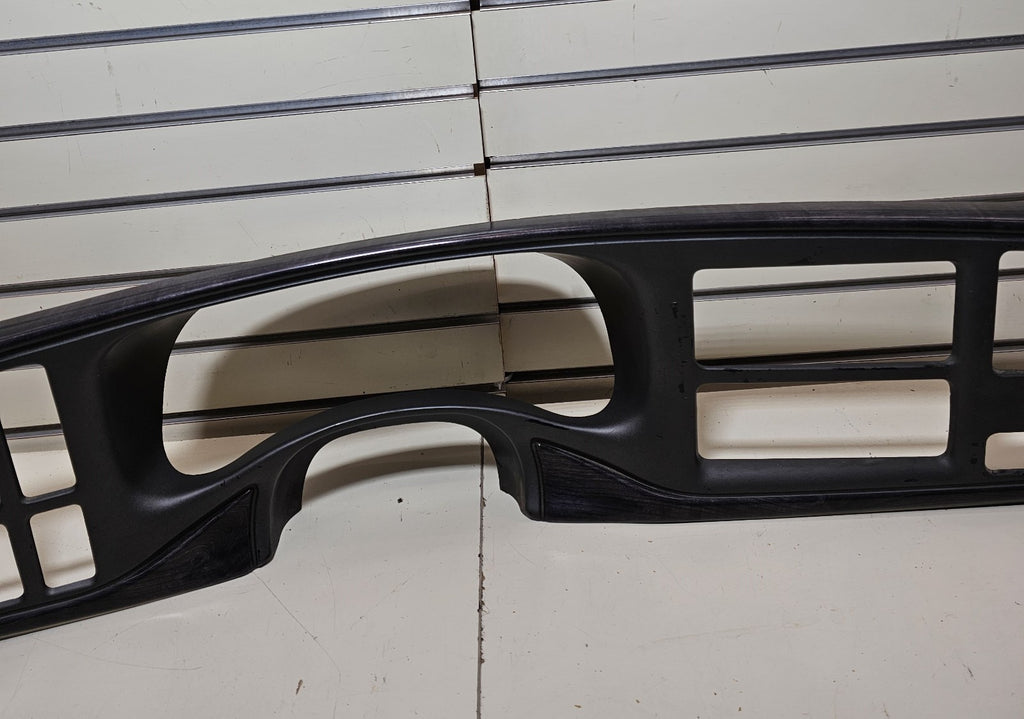 🔥99-02 CHEVY GMC Instrument Cluster Speedometer Dash Trim Panel Bezel Black C4