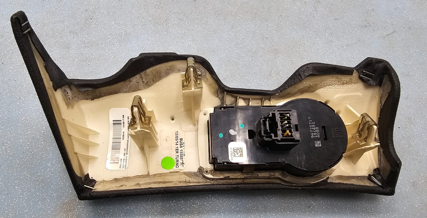 🔥11-17 Cruze Malibu Regal Headlight Headlamp bezel Dimmer Switch BLACK