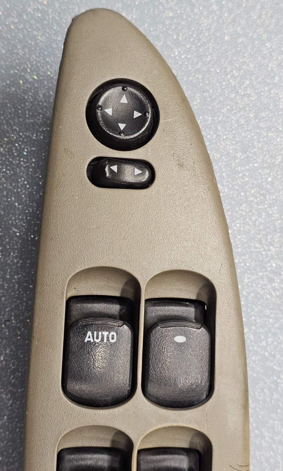 🔥04-07 CHEVY MALIBU LEFT DRIVER POWER WINDOW MASTER SWITCH ASSEMBLY TAN OEM