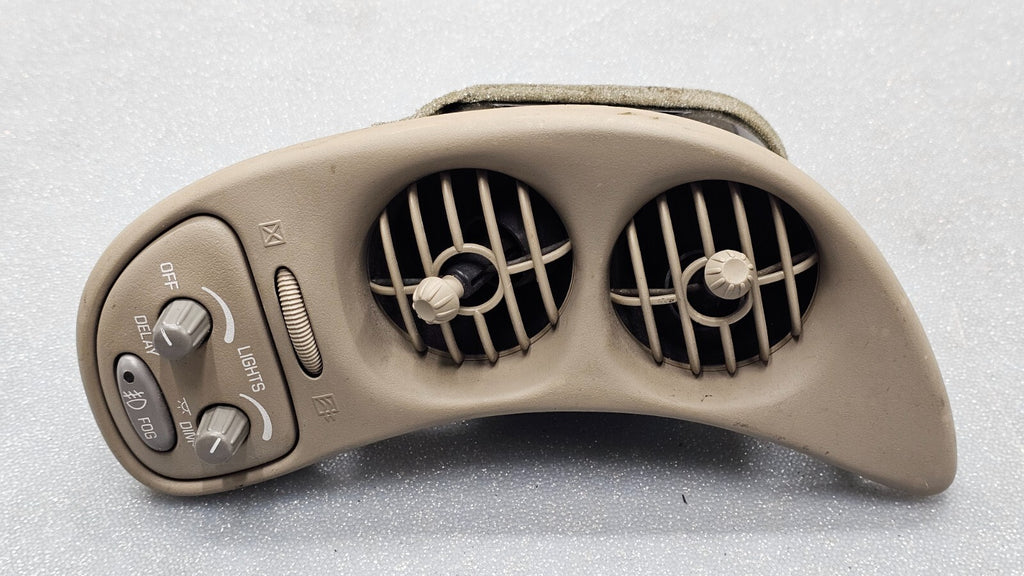 🔥00-05 Pontiac Bonneville Dash Left Driver Air Vent Heater Conditioning Tan