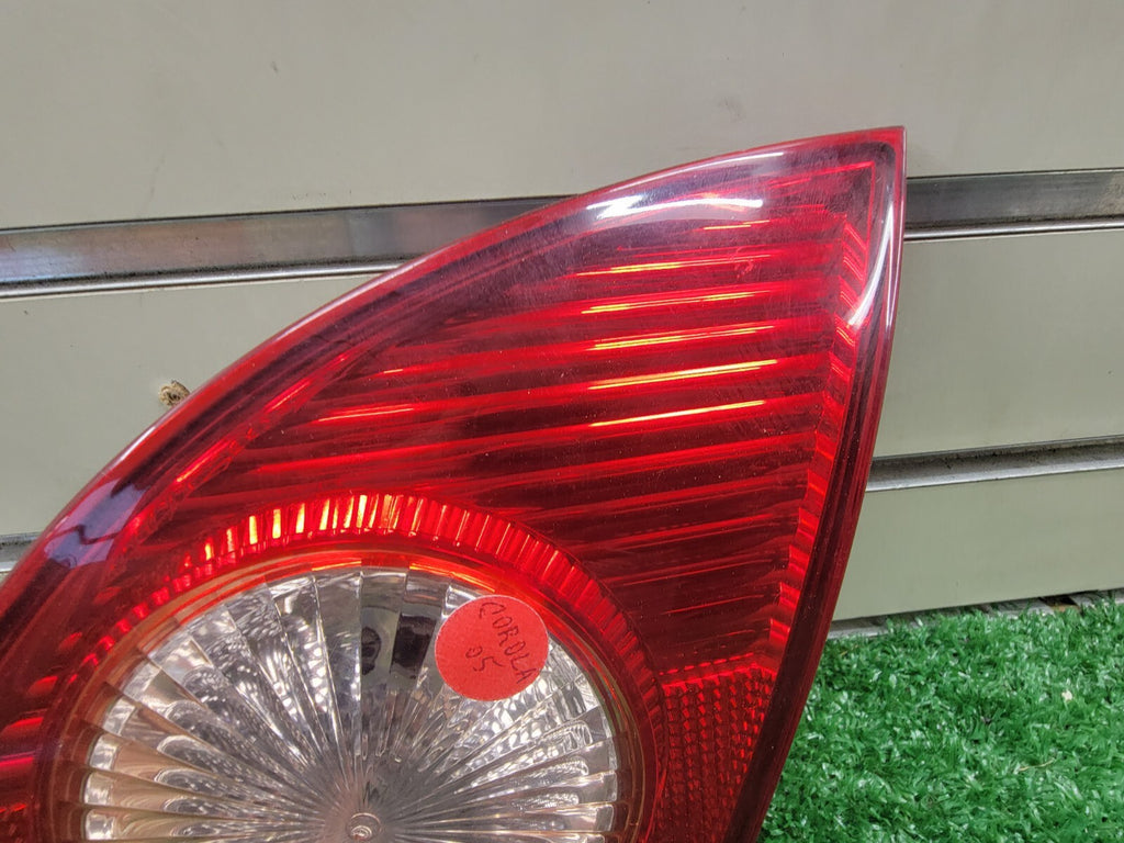 🔥03-08 Toyota Corolla Left Driver Side Tail Light Lamp Assembly Chrome Mounted
