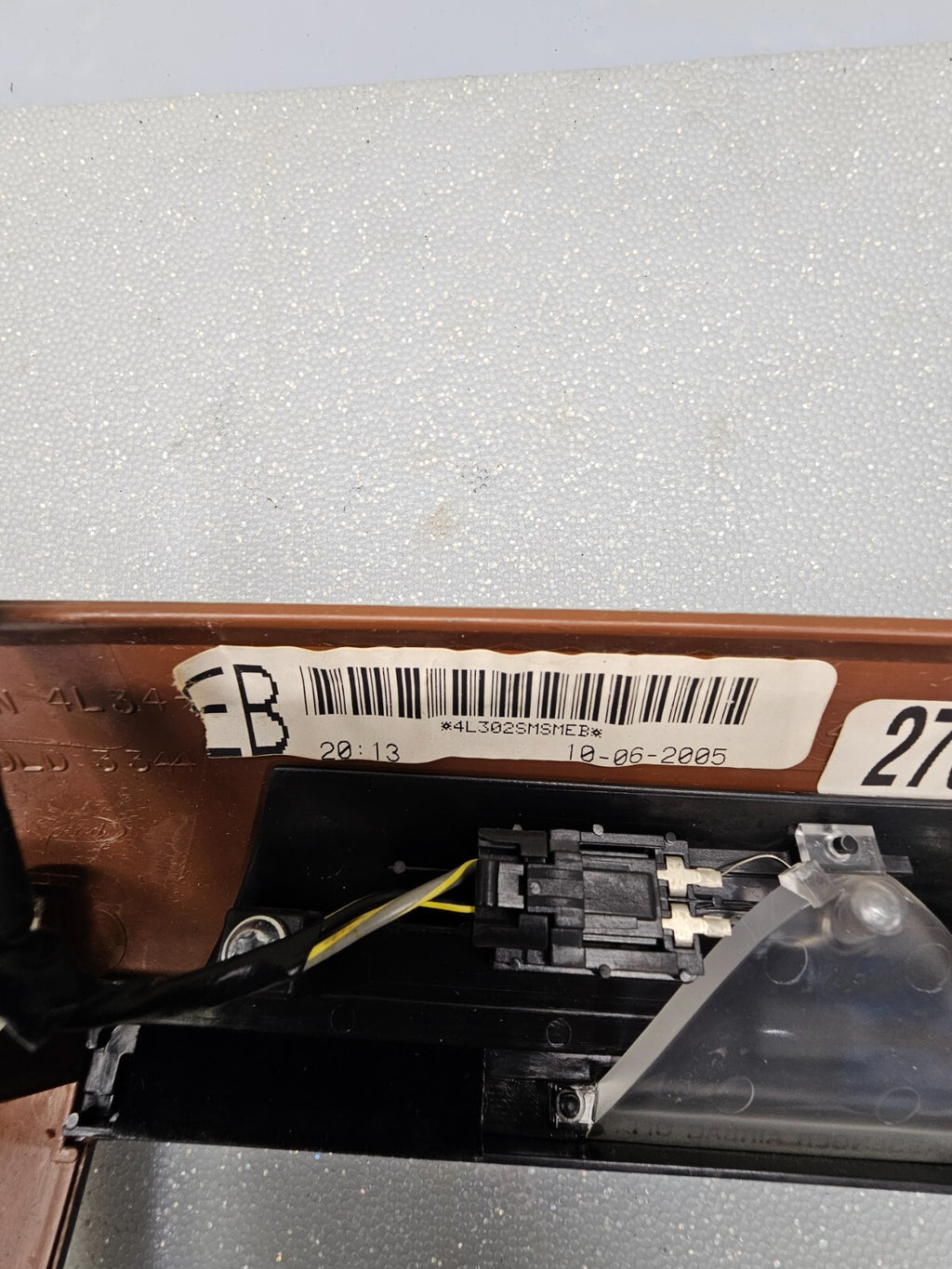 🔥04-08 Ford F150 Lariat &Radio Bezel Dash Trim Panel Woodgrain OEM