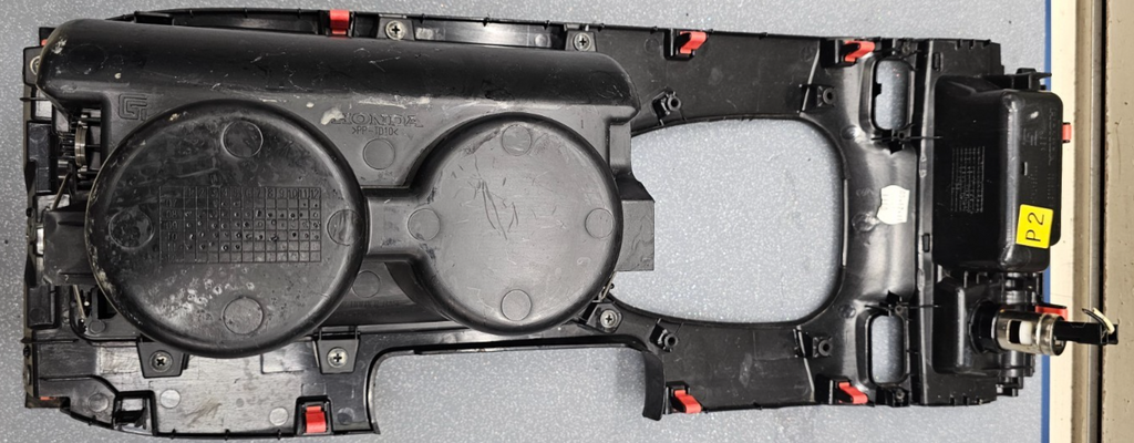 🔥08-12 Honda Accord Center Console Shifter Bezel Trim Panel Assembly Black OEM