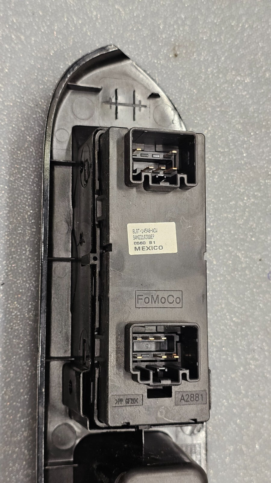 🔥08-12 Escape Focus Left Driver Door Master Power Window Switch Assembly Black