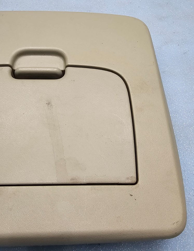 🔥04-08 Ford F150 F-150 Overhead Console SLIDING RAIL COMPARTMENT Storage Tan