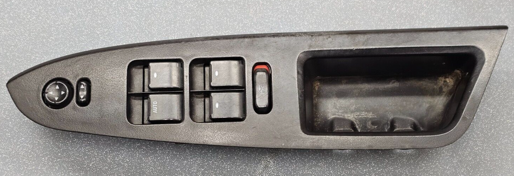 🔥06-08 CHEVY IMPALA LEFT DRIVER MASTER POWER WINDOW SWITCH BEZEL ASSEMBLY BLACK