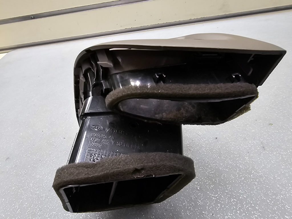 🔥06-12 Kia Sedona Front Left Driver Dash A/C Air Vent Heater Assembly TAN OEM