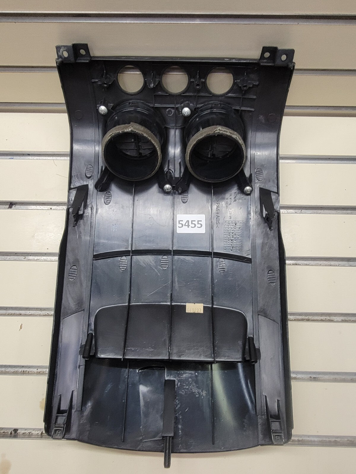 04-08 Chevrolet Aveo Hatchback Dashboard Top Center Air Vents Clock Bezel Black