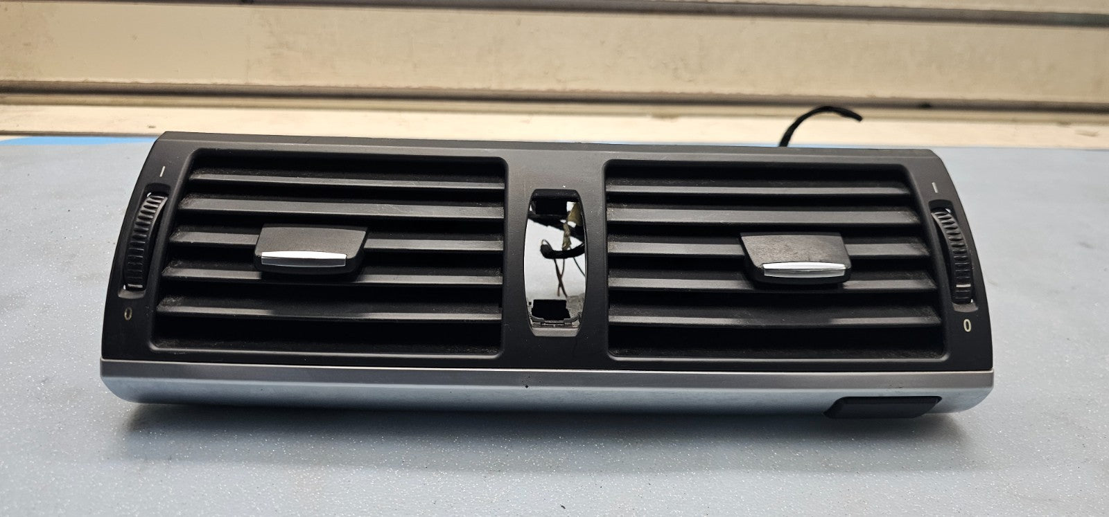 🔥07-13 BMW X5 X6 Center Dash AC A/C HVAC Air Vent Heater Panel Bezel Black