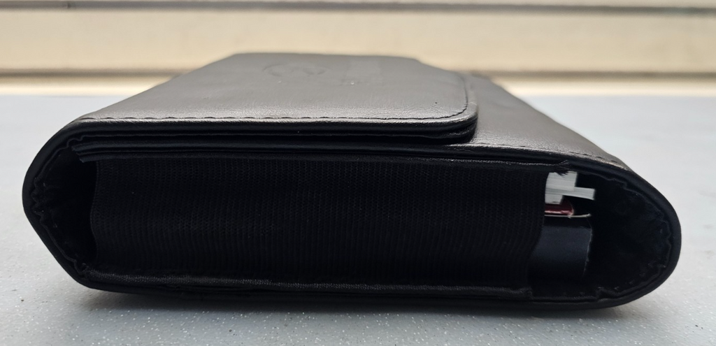 🔥2015 HYUNDAI SONATA Factory Owner’s Manual Handbook Leather Case OEM BLACK