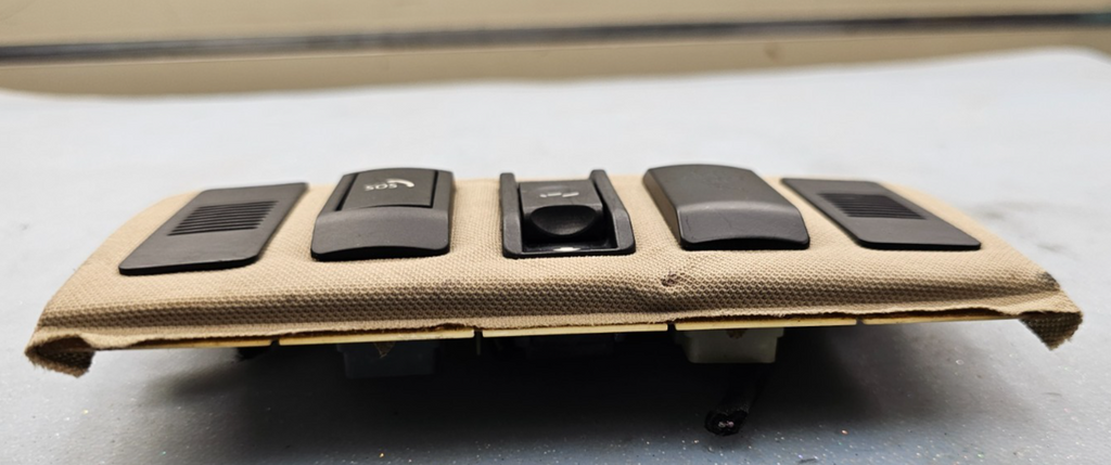 🔥2004–2010 BMW 5 Series Sunroof Control Switch Overhead Console TAN OEM