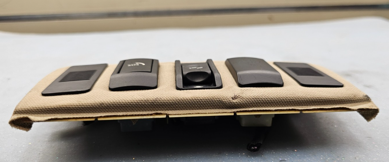 🔥2004–2010 BMW 5 Series Sunroof Control Switch Overhead Console TAN OEM