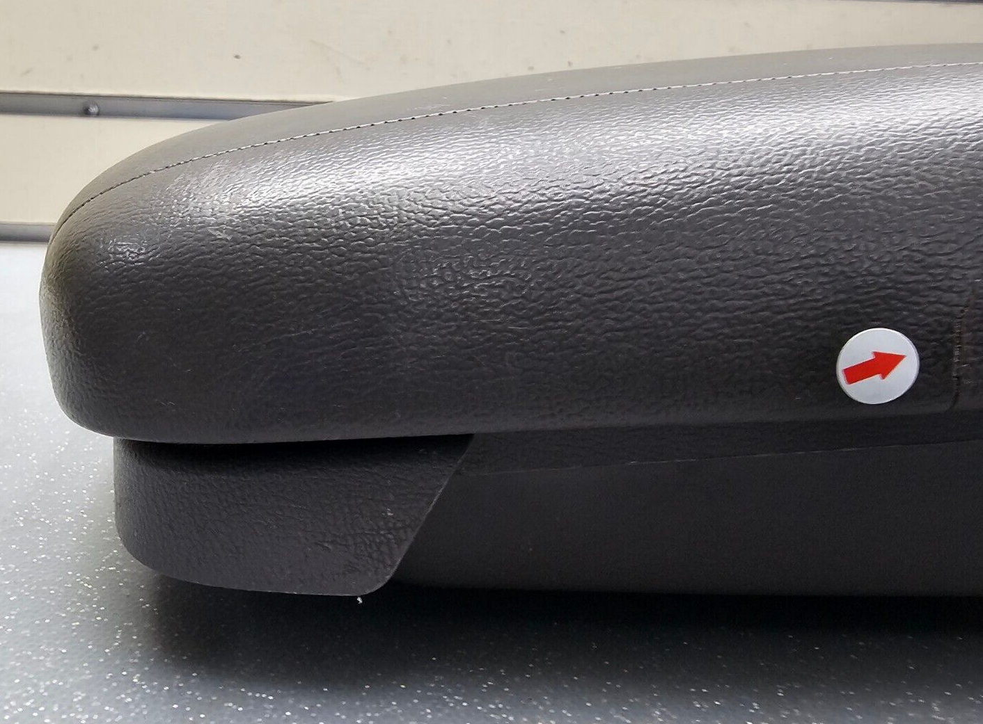 🔥01-05 Sonata Center Console Armrest Lid Top Pad Storage Leather Assembly Black