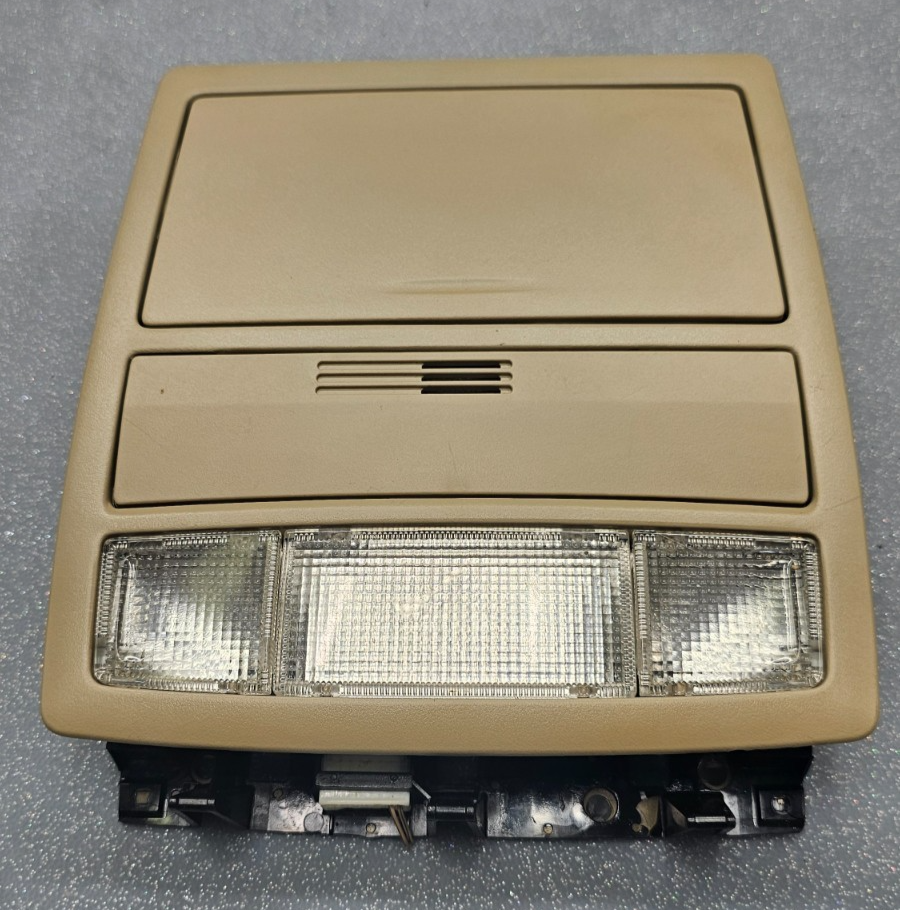 🔥07-11 Toyota Camry Overhead Console Dome Map Light Lamp Storage Assembly TAN