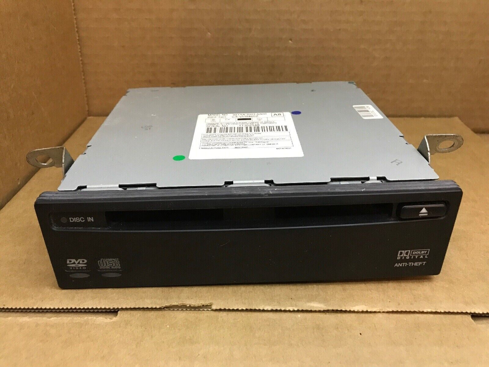 🔥05-10 HONDA ODYSSEY REAR ENTERTAINMENT CD DVD VIDEO PLAYER DRIVE