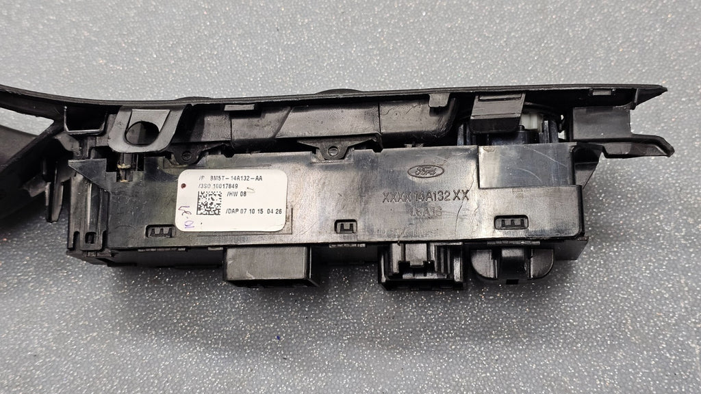 12-18 Focus Escape Front Left Driver Master Power Window Switch Regulator Black