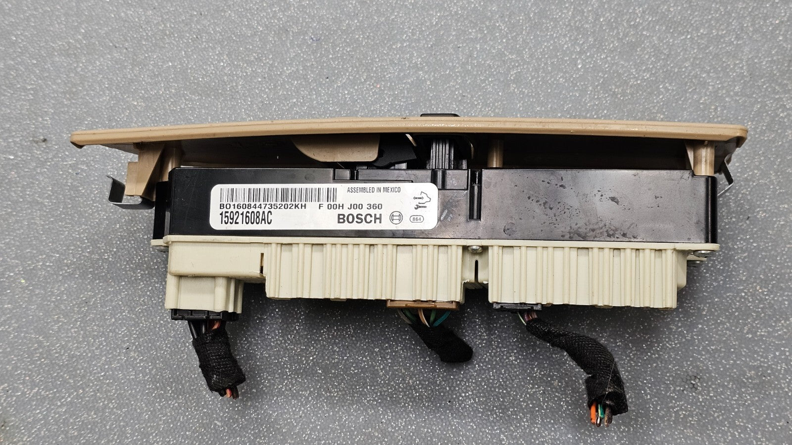 🔥06-11 Buick Lucerne Front Right Passenger Power Window Switch Assembly Tan OEM